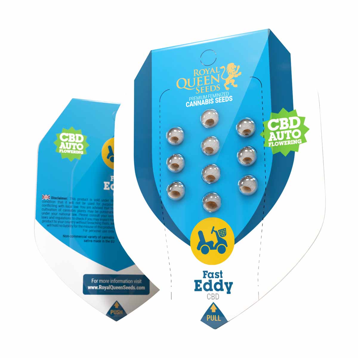 Royal Queen Seeds Fast Eddy CBD Automatic Hanfsamen
