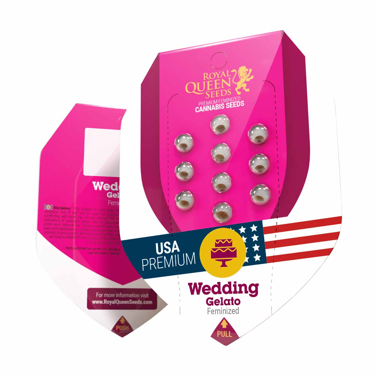 Royal Queen Seeds Wedding Gelato feminisierte Hanfsamen