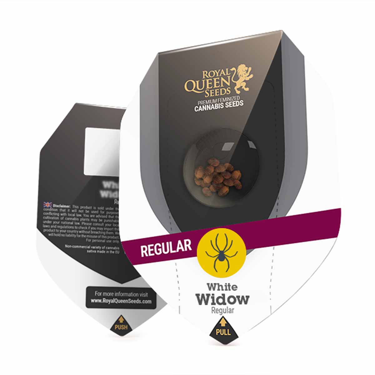 Royal Queen Seeds White Widow reguläre Hanfsamen