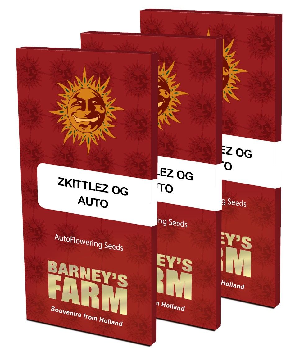 Barneys Farm Zkittlez OG Automatic Hanfsamen Blüte