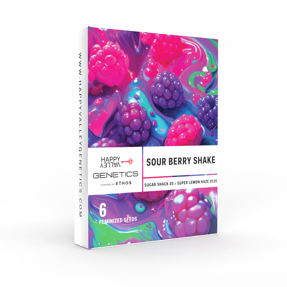 Happy Valley Genetics Sour Berry Shake Feminisierte Hanfsamen Blüte
