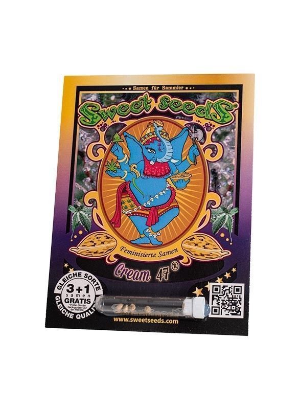 Sweet Seeds Cream 47 Feminisierte Hanfsamen 
