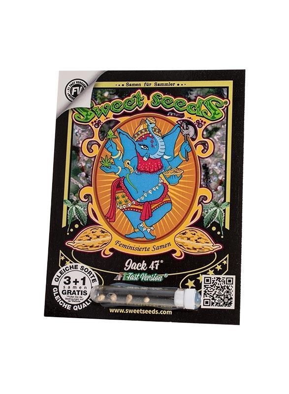 Sweet Seeds Jack 47 F1 Fast Version Feminisierte Hanfsamen 